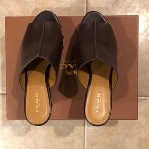 COACH Helllena Semi Matte Calf Shoes size 8.5M